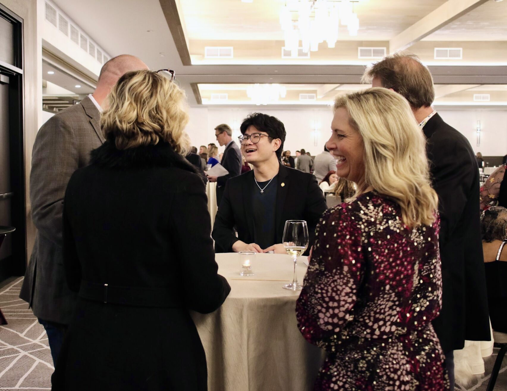 Travis is personable and impresses crowds well and leaves them feeling happy